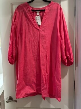 H&M Linen Mini Dress